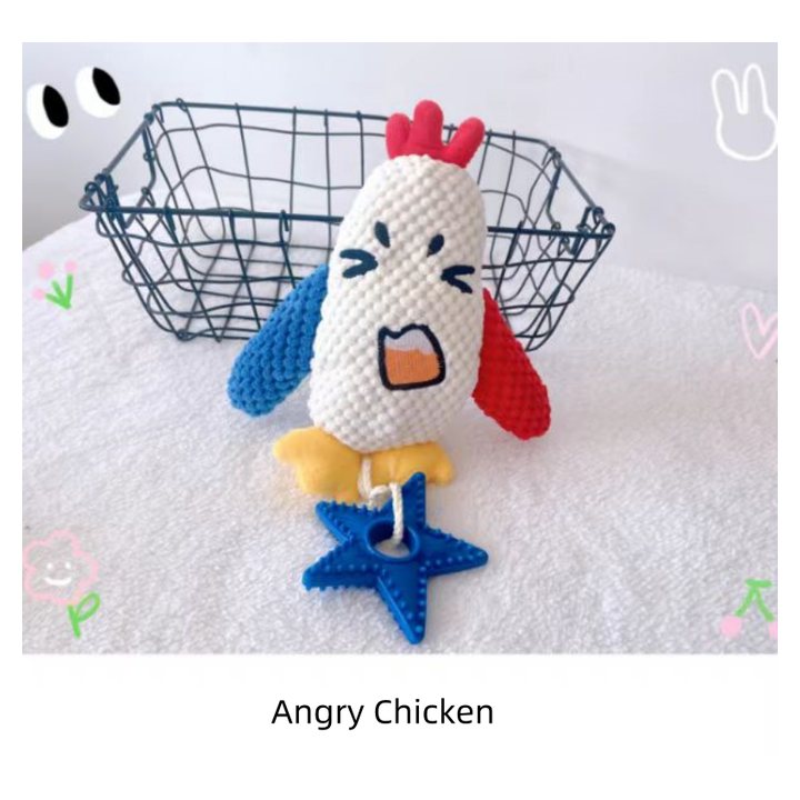 Angry Chicken Plush Toy