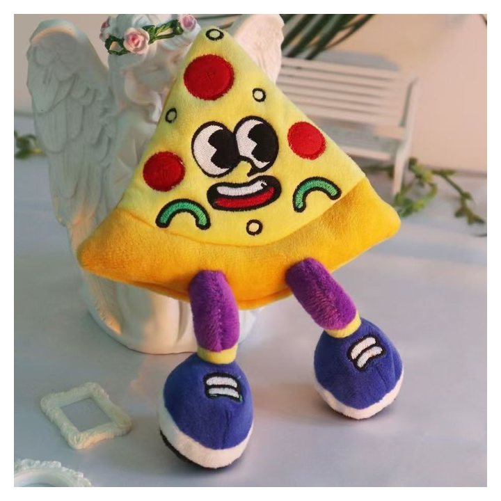 Pizza Slice Plush Toy