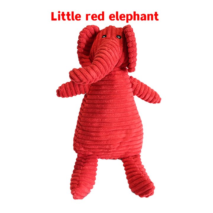 Red Elephant Plush Toy