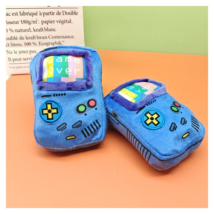 Blue Squeaky Game Console