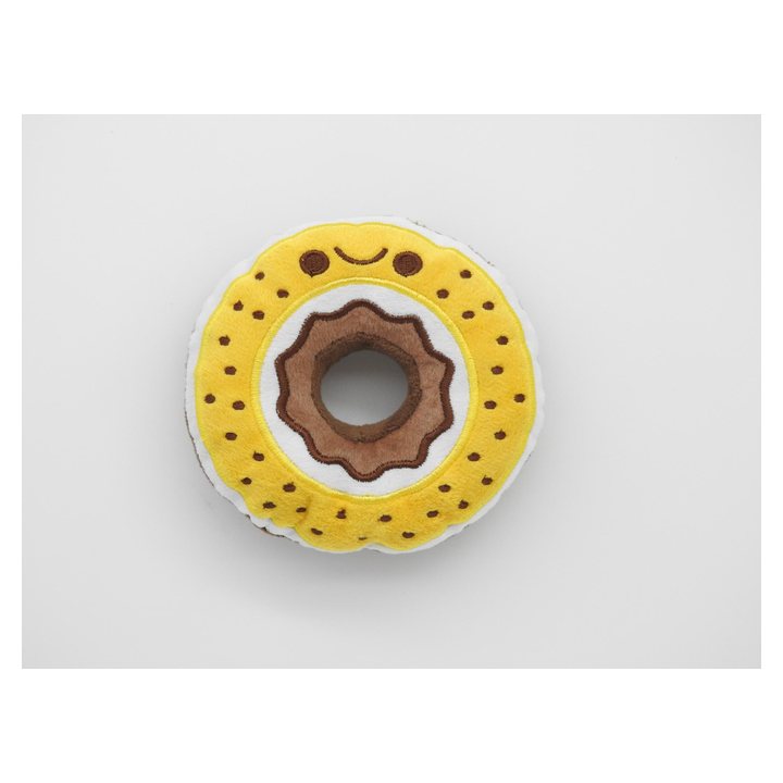 Yellow Donut Plush Toy