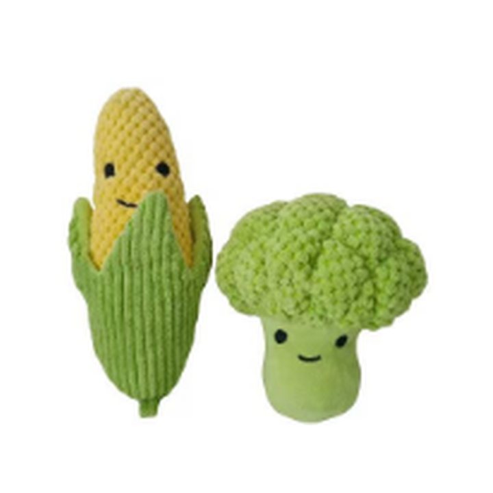 Crinkle Corn & Broccoli Toys
