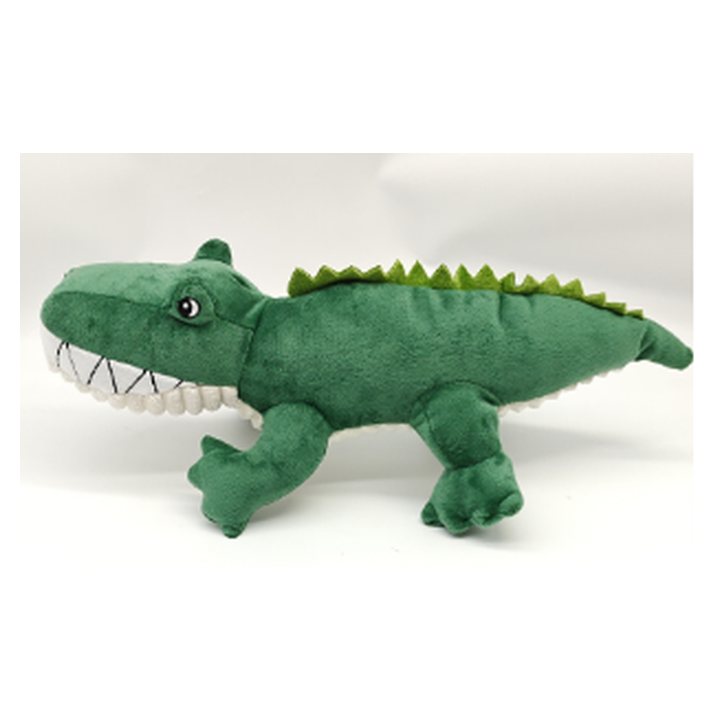 Bottle-Squeaker Crocodile Toy